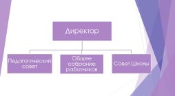 Структура и органы
управления ОО